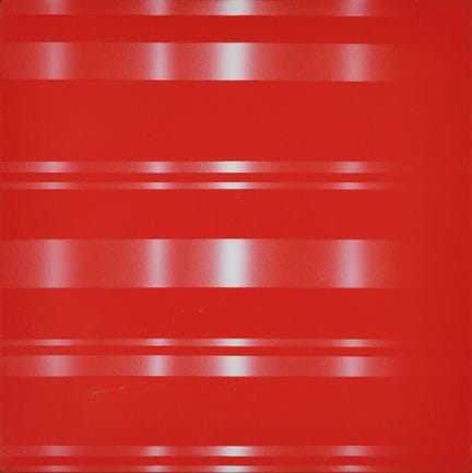 ENNIO FINZI Twist-Light 1977  acrylique sur toile,