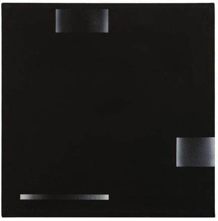 ENNIO FINZI, sans titre, 1977, acrylique sur toile