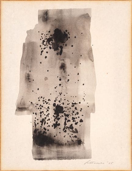 GIUSEPPE SANTOMASO, sans titre, 1985, 33 x 25 cm, 