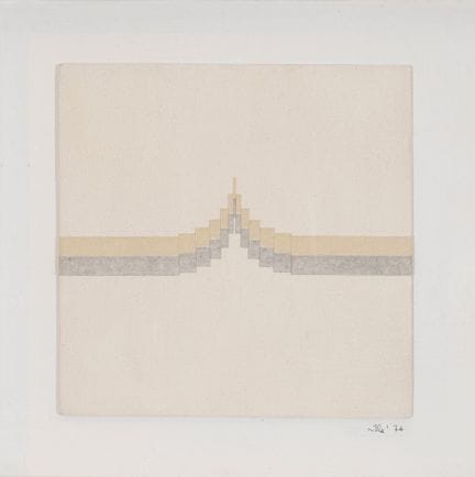 GIORGIO VILLA « Hommage à Calderara – Progression 