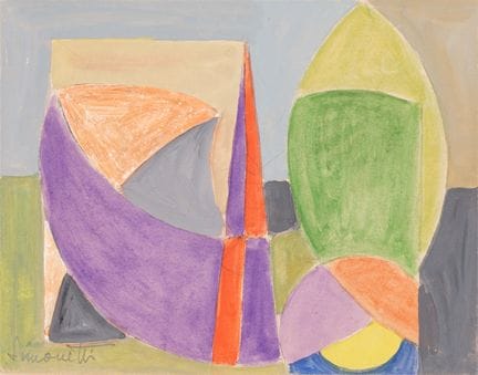 MASI SIMONETTI Ohne Titel   Tempera auf Karton, 15