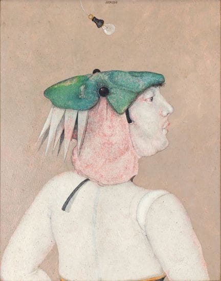 ARMODIO Das Licht   Tempera auf Holztafel, 24 × 30