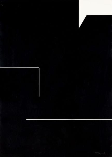 ALFREDO  TROISI Ohne Titel 1974  Acrylfarben auf S