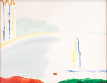 VIRGILIO GUIDI „St. Mark’s Basin“ 1973, Öl auf Lei