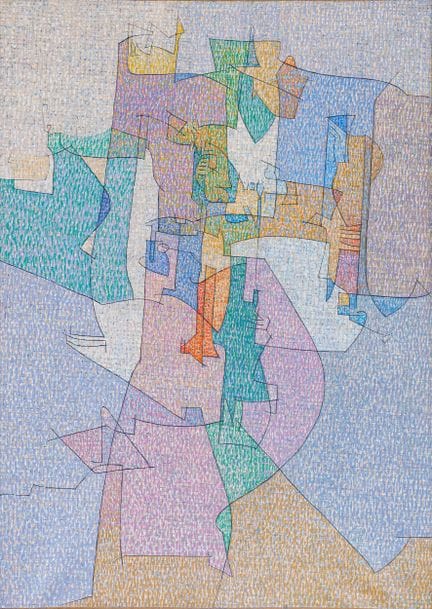 VINCENZO  BALSAMO Ohne Titel 1995  Öl auf Leinwand