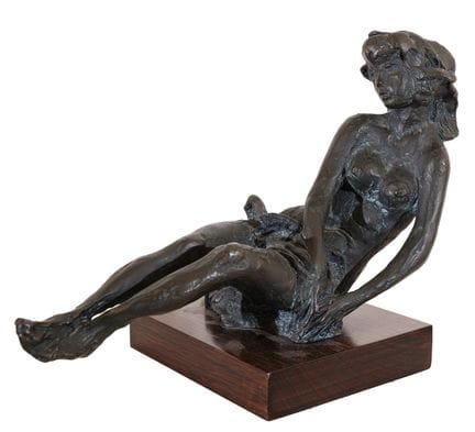 AUGUSTO MURER « Figure allongée », 1981  sculpture