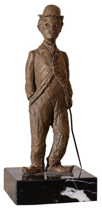 TONI BENETTON Charlot   sculpture en bronze, n° 13