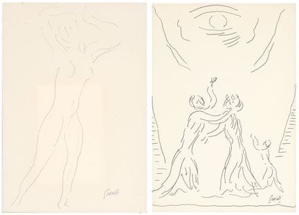 VIRGILIO GUIDI « Figure dans l'espace » - « Rencon