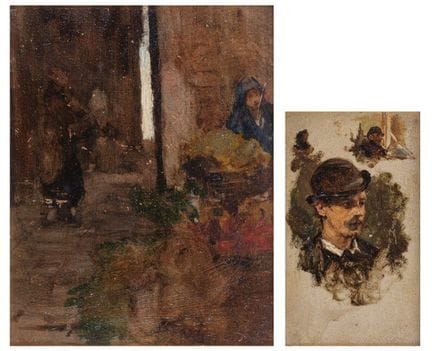 ALESSANDRO ZEZZOS « Le Marchand du marché » - « Po