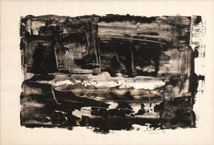 VINICIO  VIANELLO „Black Matter 49“ 1953  Vinavil-