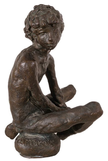 AUGUSTO MURER « Jeune silhouette », 1977  sculptur
