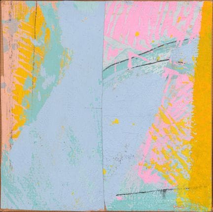 ANTONIO DE PASCALE Ohne Titel 1983  Acryl auf Lein