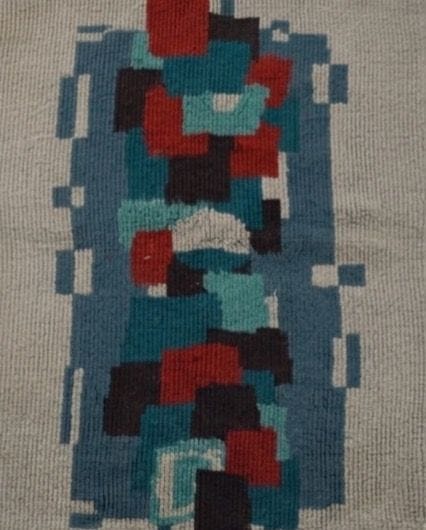 De Stijl
Rug
Wool 
Date of creation: 1930

Tears a