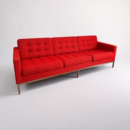 Florence KNOLL (1917–2019)
Three-seater sofa
Chrom