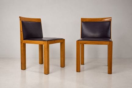 Aldo Rossi and Luca Meda
Teatro 
Pair of chairs 
S