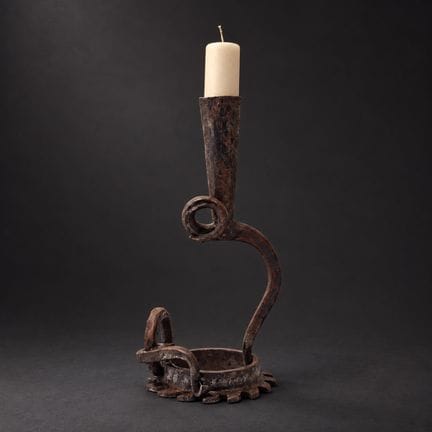 Léopold Gest
Brutalist Candleholder
Steel
Circa 19