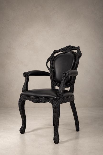 Maarten Baas (born 1978)
Smoke Armchair 
Charred w