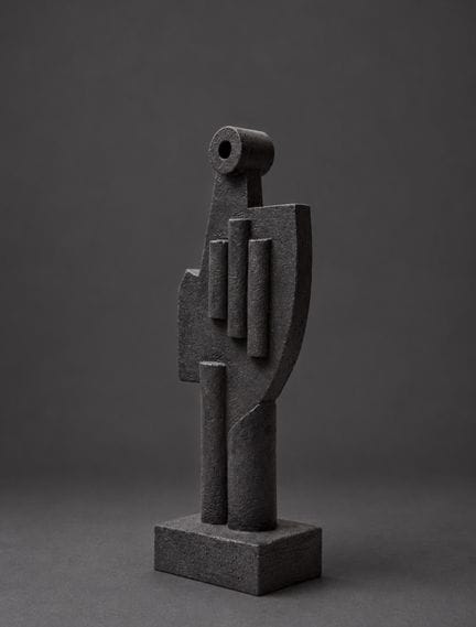 Corinne Geffray (1952)
Sentinel 
Sculpture
Engobed