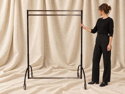 Andrée Putman (1925–2013), Clothes Rack, 1986.
Clo