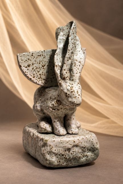 Romain les Bains 
Lastèque
Sculpture
stoneware, gl