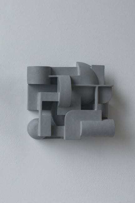 Derek Wilson (born in 1976) 
Abstract wall sculptu