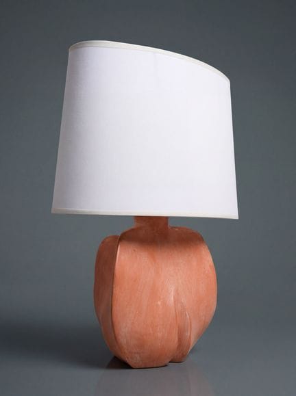Jacqueline and Tim Orr
Lamp
Circa 1980
H 27 L 17.5