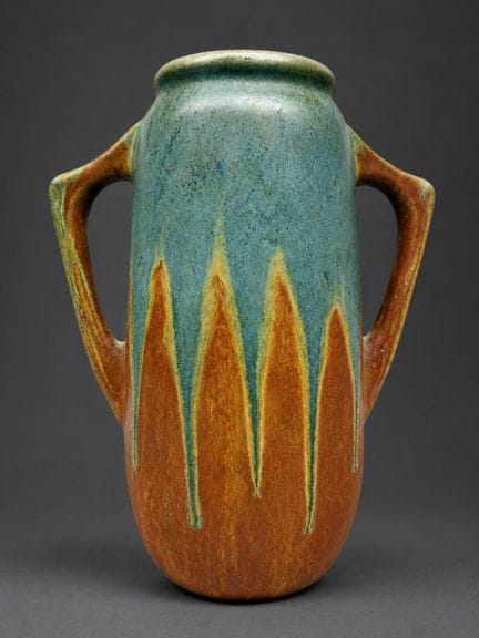 Gilbert Méténier
Vase with Two Handles
Glazed ston