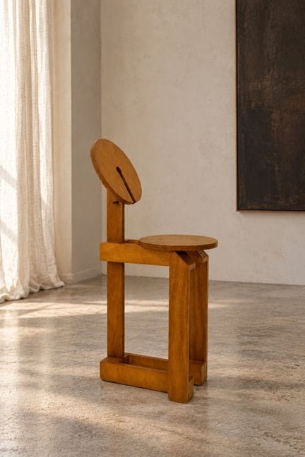 Henk Lampe (born 1951)
Leunkruk, Plakhout series
S
