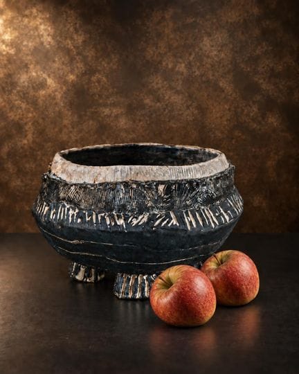 Sonja de Monchy
Chaudron
Sculptural Bowl
Glazed Ce