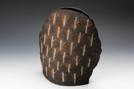 Yoko Takao (1950-)
Vase 
Stoneware with polychrome