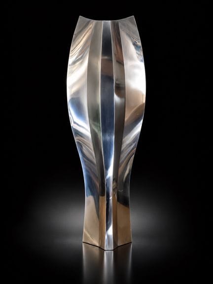 Anonymous
Large sculptural vase 
Mirror-polished s