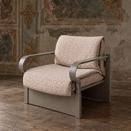 Peter Heuvelmans 
Folding armchair
Gray-stained wo