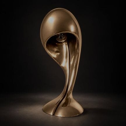 Michel Armand, attributed to
Sculptural lamp 
Poli
