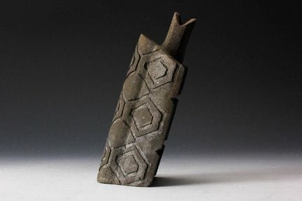 Michio Koinuma (1936–2021)
Wall Vase 
Ash-glazed s