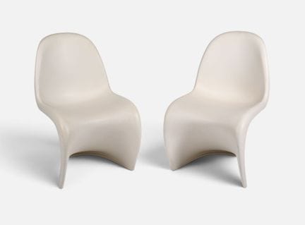Verner PANTON (1926-1998) per VITRA.
Coppia di sed