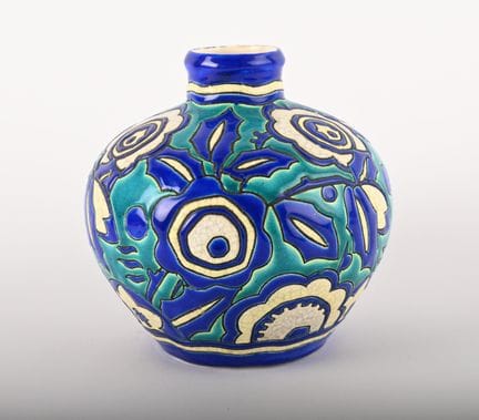 Charles CATTEAU (1880-1966) &amp; KERAMIS
Vaso glo