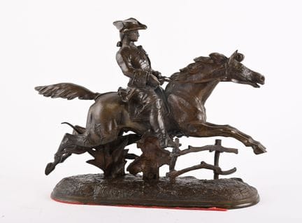 Christophe FRATIN (1801-1864)
Il cacciatore.
Bronz