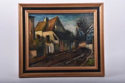 Escuela francesa, al estilo de Maurice de Vlaminck