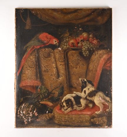 Renaud LEVIEUX (Nimes, 1613 - Roma, 1699) 
Ara, pe