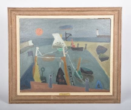 Pierre CELICE (1932-2019)
El puerto
Óleo sobre lie