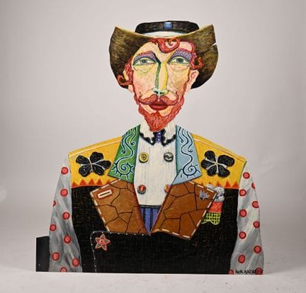 Igor ANDREEV (né en 1952)
L'homme à la barbe
Tôle 