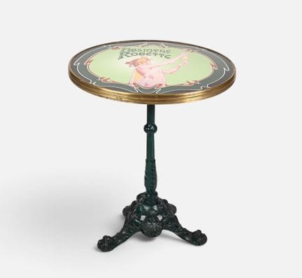Tavolino da bistrot "Absinthe Robette", con base i