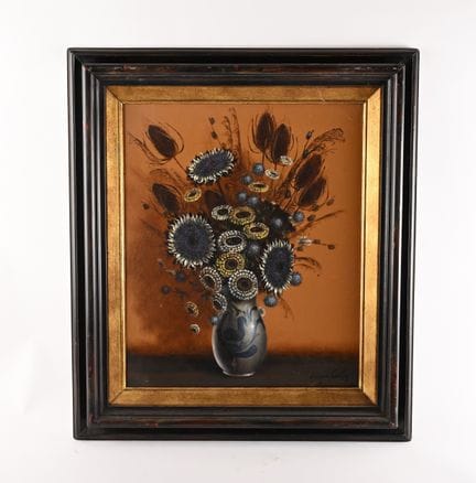 Georges COULON (1914-1990)
Ramo de flores 
Óleo so