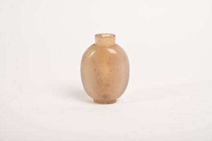 CINA, 1900 circa
Flacone da tabacco in agata
Altez