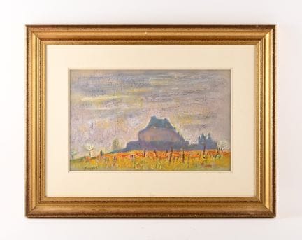 Suzanne TOURTE (1904-1979)
Vista del castillo de B
