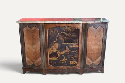 Ein Paar große, brüstungshohe Sideboards mit Intar