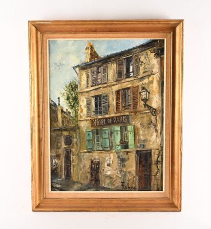 FABRE (siglo XX)
Hôtel de Paris 
Óleo sobre lienzo