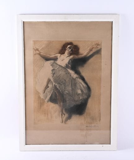 Alméry LOBEL-RICHE (1880-1950) 
Ballerina degli an