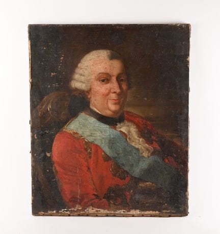 Escuela francesa del siglo XVIII
Retrato de Luis F