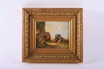 Albertus VERHOESEN (1806-1881)
El corral
Óleo sobr